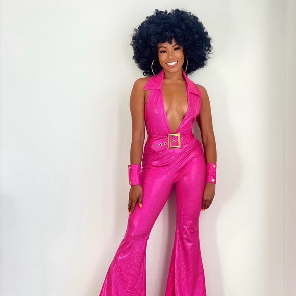 Groovy Lady 3 Piece Costume Set - Picture 2 of 5